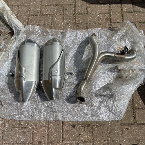 Right exhaust muffler - muffler, triumph