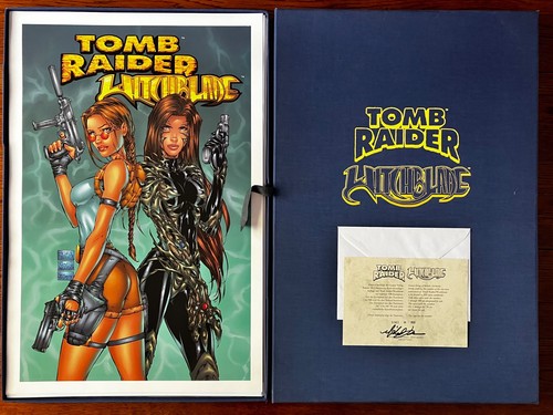 Tomb raider witchblade - tomb, comic