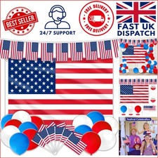Complete usa flag decoration - complete,