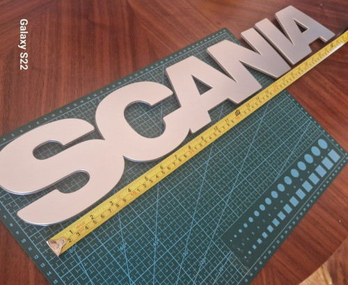 Big size scania truck - big,