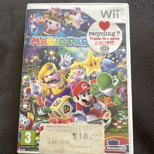 Mario party wii manual - no,
