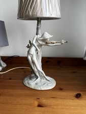 Lladro Harlequin Table Lamp Excellent Condition