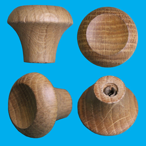 Small concave wooden oak - 6x,