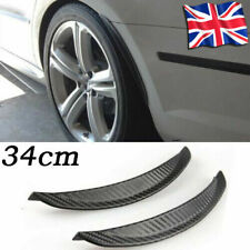 Front Rear Universal Rubber Mud Flaps Splash Guard Arch extension Carbon Fiber