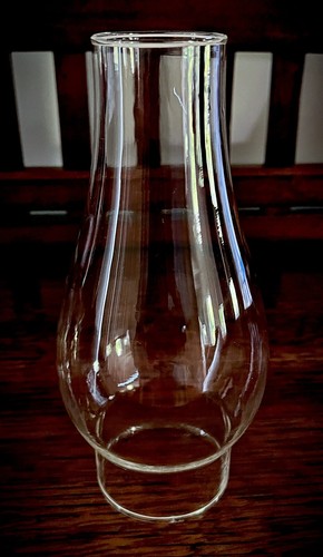 Clear glass chimney - clear,