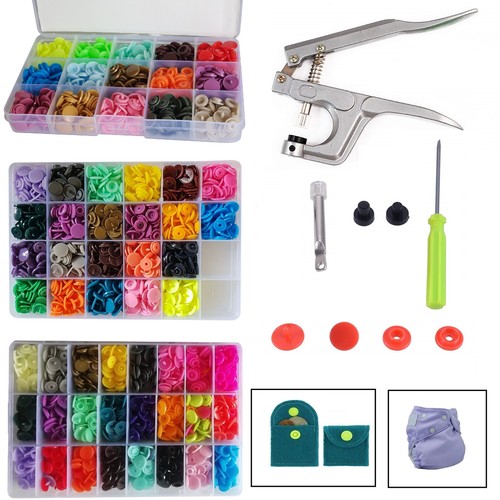 Plastic snaps buttons - buttons, t3