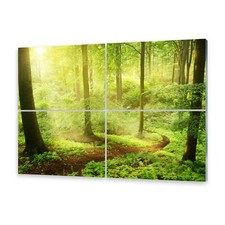 Multi-part pictures glass