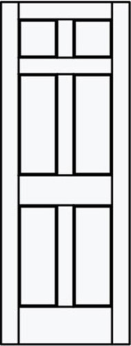 Panel flat traditional - 6,