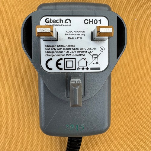 Original gtech ch01 charger - gtech,