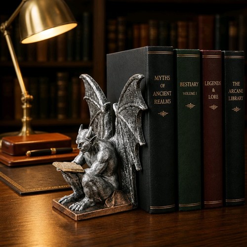 Gothic gargoyle book - gargoyle, end