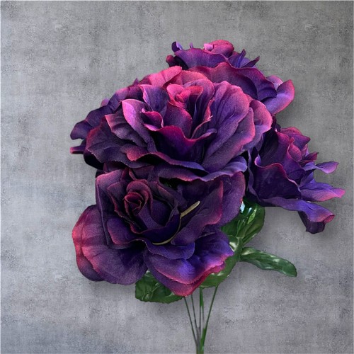 Artificial rose bunch 5 - artificial,