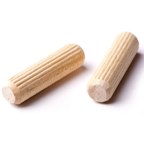 Hardwood fluted dowel pins - fluted,