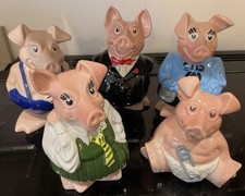 Nat West Piggy Banks Full Set