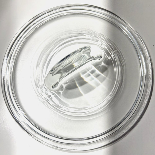 Pyrex clear glass round - clear,