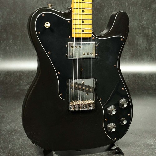Fender telecaster custom black - telecaster,