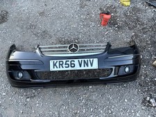 2007 W169 MERCEDES A-CLASS Elegance Se FRONT BUMPER BLACK 5 DOOR HATCHBACK