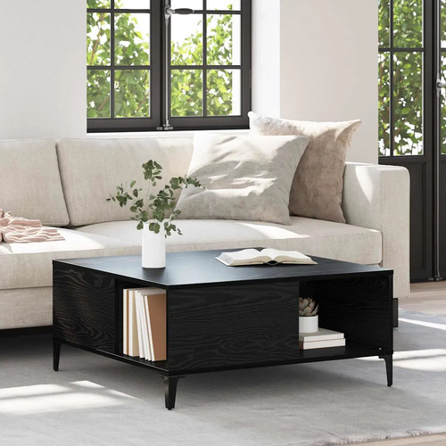 Walplus coffee table black oak - walplus,