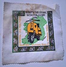 WHATS THE STORY SCOOTER GLORY 1996 RALLY PATCH BRAY IRELAND  / LAMBRETTA GP