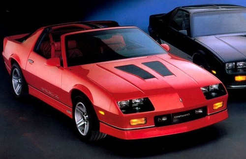 1987 camaro red poster - 1987, |