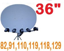 36" SUPER SATELLITE DISH