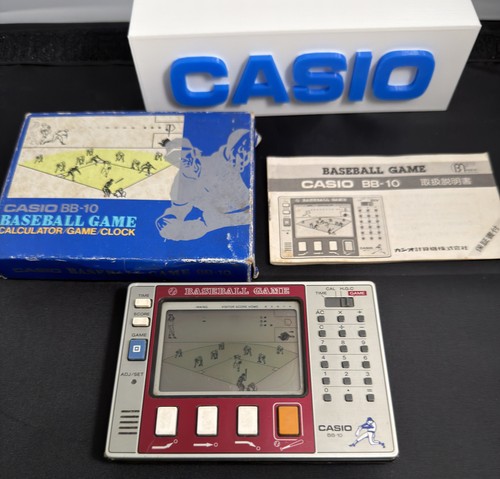 Casio baseball game - casio,