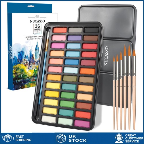 Vibrant watercolour paint set - vibrant,