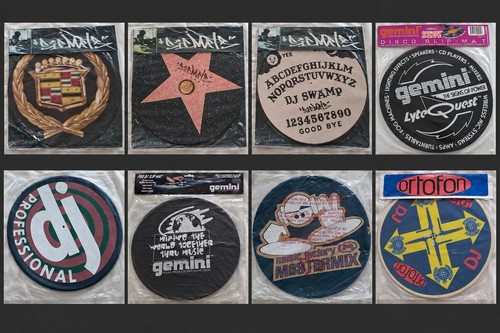 Turntable slipmats various - dj,