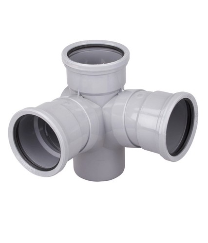 Osma soil pipe double - soil,