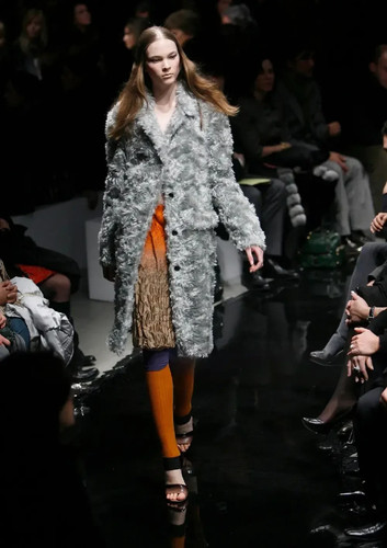 Prada w07 runway - runway, mint