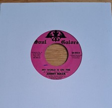 Jimmy Mack "My World Is On Fire" Northern Soul