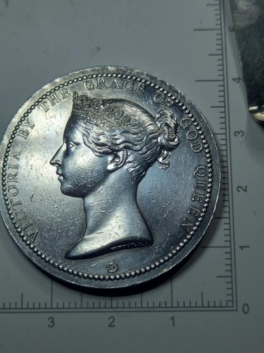 1848 silver medal victoria - silver,