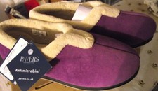 LADIES PAVERS SLIPPERS - WIDE