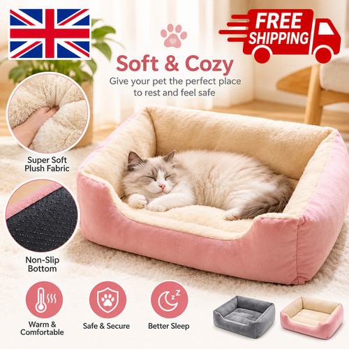 Cat bed soft plush - cat,