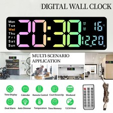 Digital Big Jumbo Wall Clock