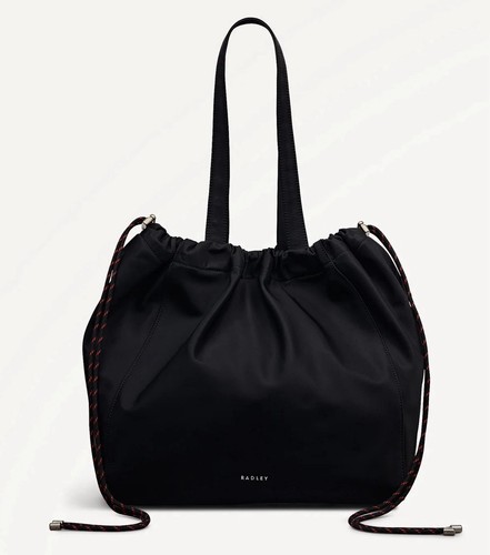 Radley black handbag tote - handbag,