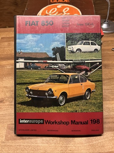 Fiat 850 workshop manual - workshop,