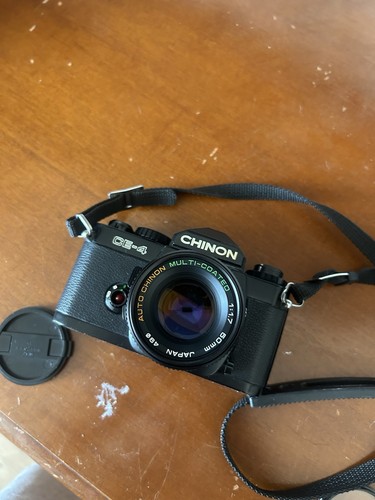Chinon black 35mm - ce-4, slr