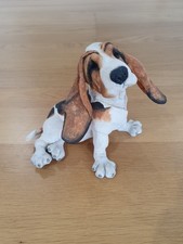 A Breed Apart Bertie Basset Hound Dog Figurine Ornament Grant Palmer