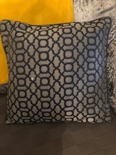 Next Navy Grey Woven GEOMETRIC