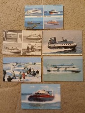 6 x Colour Postcards - Hovercraft On The Solent