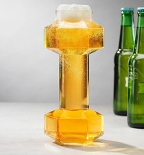 Dumbbell Pint Beer Glass