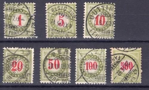 Switzerland postage due used - switzerland,