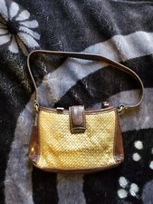 Womans Girls Hand Bag Liz Claiborne Brown Stylish Lightweight