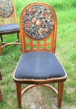 RARE SET OF 10 ART DECO WOODEN