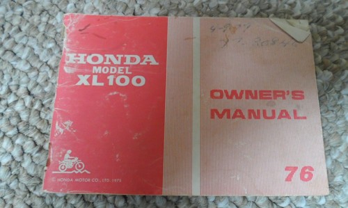 Honda model 100 - honda,