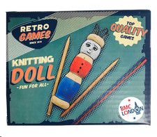 Wooden Retro French Knitting Doll Set Wool Children's Knitting Craft XMAS GIFT