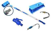 3m Telescopic Aluminum Wash Brush Gutter House Window Car Caravan Motorhome