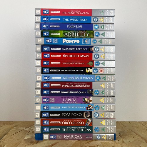 Studio ghibli dvd blu ray - 18, blu-ray's