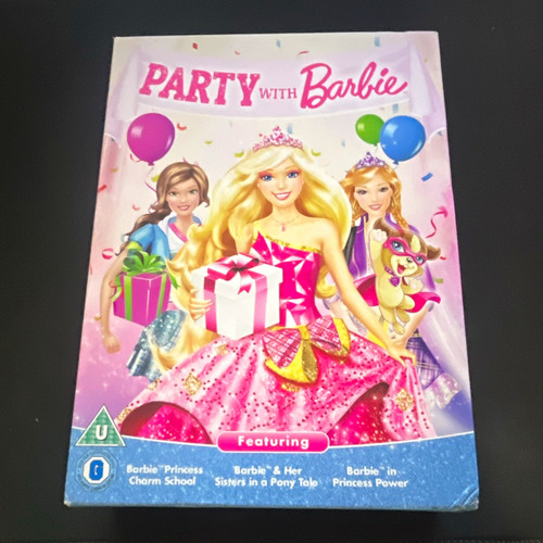 Barbie party with dvd - barbie,
