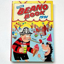 Beano Book 1991 | Unclipped Vintage Hardback Annual | Dennis Menace Comic